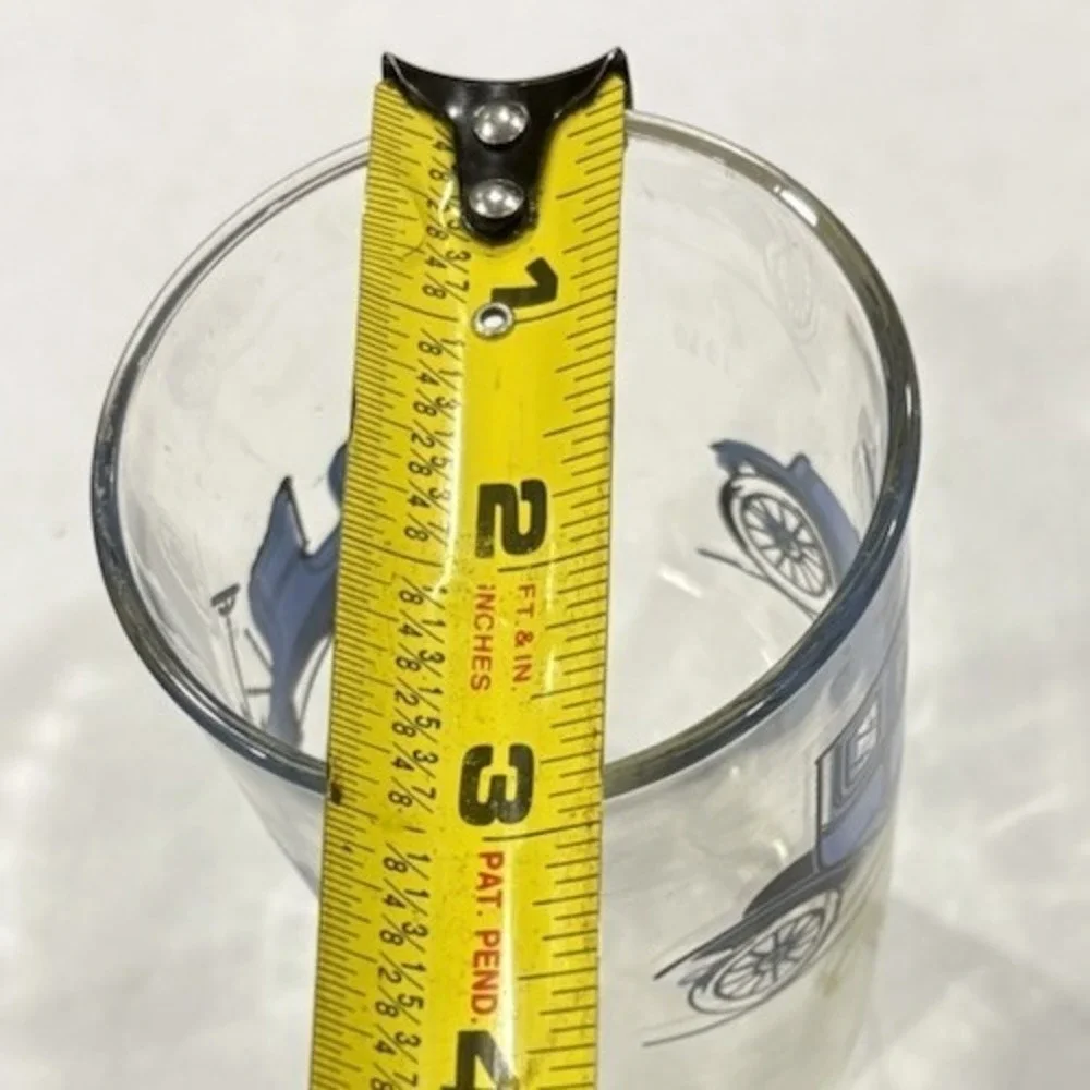 Buick Oakland Glass Tumbler 1910 1911 Hazel Atlas